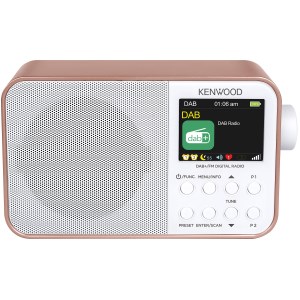 Kenwood - Radio portable Numérique DAB - Rose