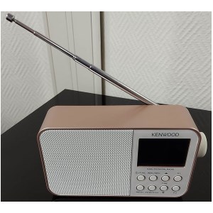 Kenwood - Radio portable Numérique DAB - Rose