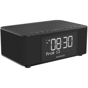 Kenwood - Radio réveil DAB+ et Bluetooth noir