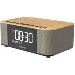 Kenwood - Radio réveil DAB+ et Bluetooth noyer