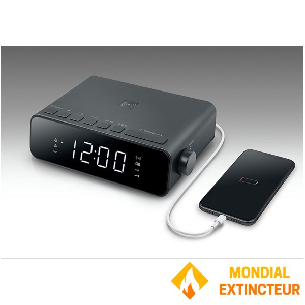 Muse - Radio réveil M175 WI - Noir