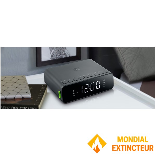 Muse - Radio réveil M175 WI - Noir