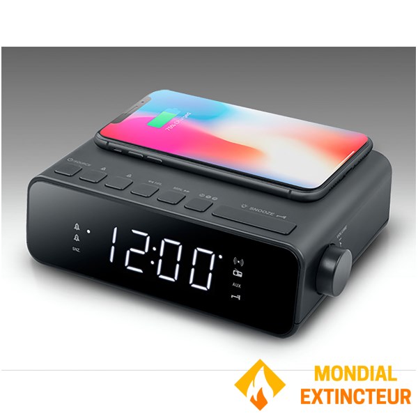Muse - Radio réveil M175 WI - Noir