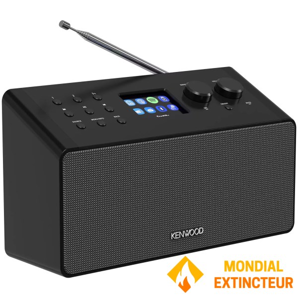 Kenwood - Radio sans fil Smart Radio - Noir