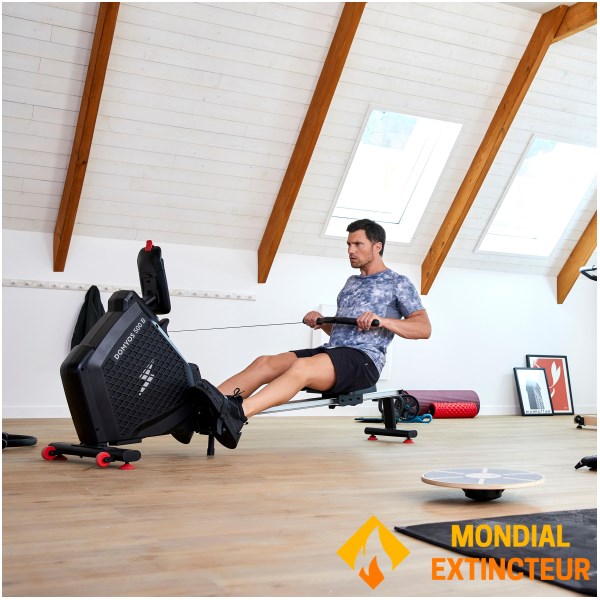 Decathlon - Rameur 500B auto-alimenté et connecté