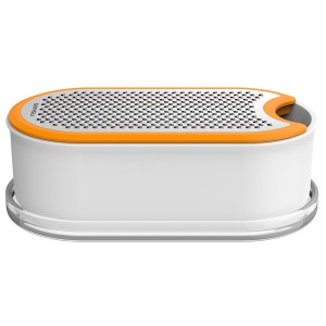 Fiskars - Râpe avec boite  Functional Form blanche/orange