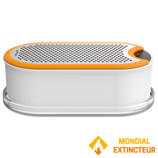 Fiskars - Râpe avec boite  Functional Form blanche/orange