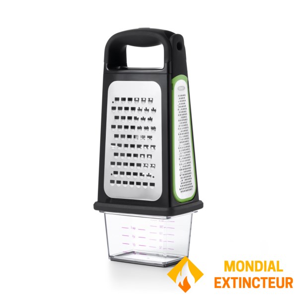 Oxo - Râpe 4 faces avec récupérateur