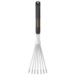 Fiskars - Rateau à main  Xact acier/noir