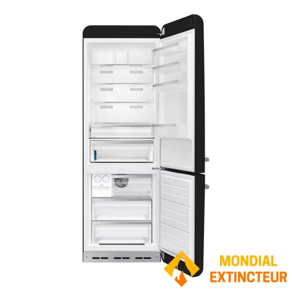 Smeg - Réfrigérateur combiné 481 L - Noir