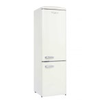 Frigelux - Réfrigérateur combiné Retro Vintage Crème 244 L