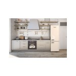 Frigelux - Réfrigérateur combiné Retro Vintage Crème 244 L