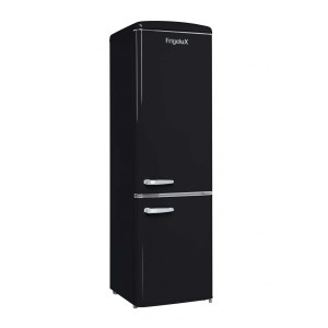 Frigelux - Réfrigérateur combiné Retro Vintage noir 244 L