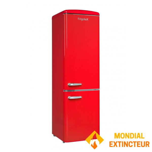 Frigelux - Réfrigérateur combiné Retro Vintage rouge 244 L