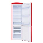 Frigelux - Réfrigérateur combiné Retro Vintage rouge 244 L