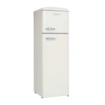 Frigelux - Réfrigérateur Double porte rétro vintage crème