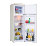 Frigelux - Réfrigérateur Double porte rétro vintage crème