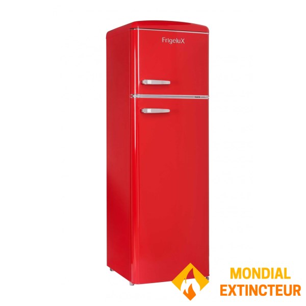 Frigelux - Réfrigérateur Double porte rétro vintage rouge