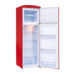 Frigelux - Réfrigérateur Double porte rétro vintage rouge