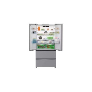Beko - Réfrigérateur MULTI PORTE GRIS ACIER 513L