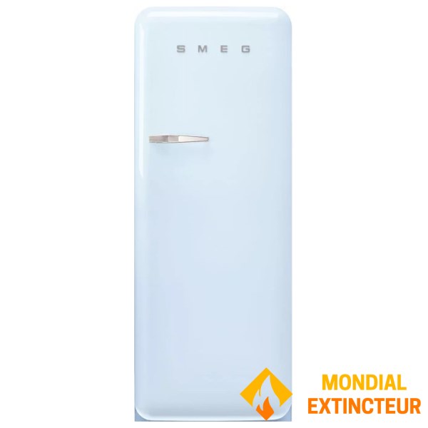 Smeg - Réfrigérateur 1 porte 270 L - bleu