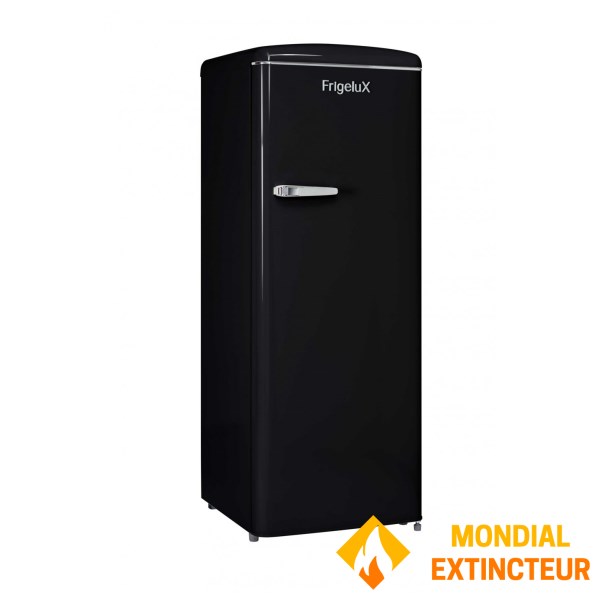 Frigelux - Réfrigérateur Retro Vintage armoire Noir 218L