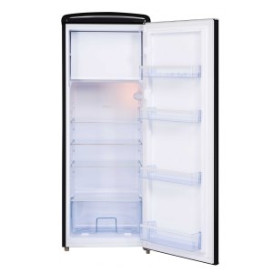 Frigelux - Réfrigérateur Retro Vintage armoire Noir 218L