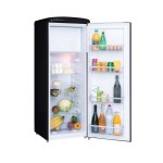Frigelux - Réfrigérateur Retro Vintage armoire Noir 218L