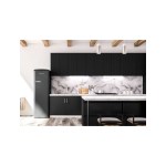 Frigelux - Réfrigérateur Retro Vintage armoire Noir 218L