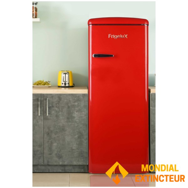 Frigelux - Réfrigérateur Retro Vintage armoire rouge 218L