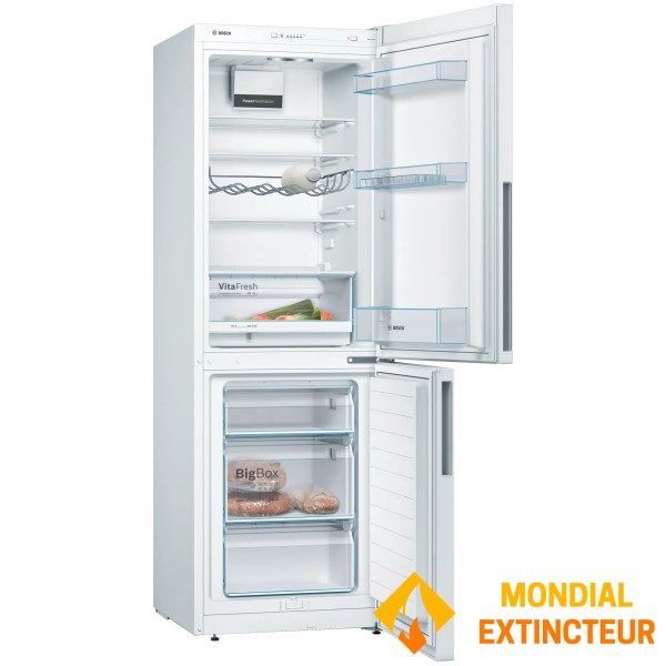 Bosch - Réfrigérateur Série 4 combiné blanc