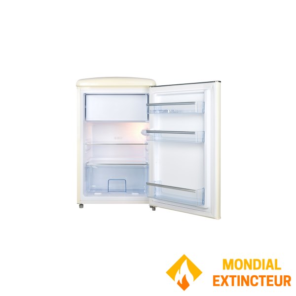 Frigelux - Réfrigérateur Table top style rétro vintage crème