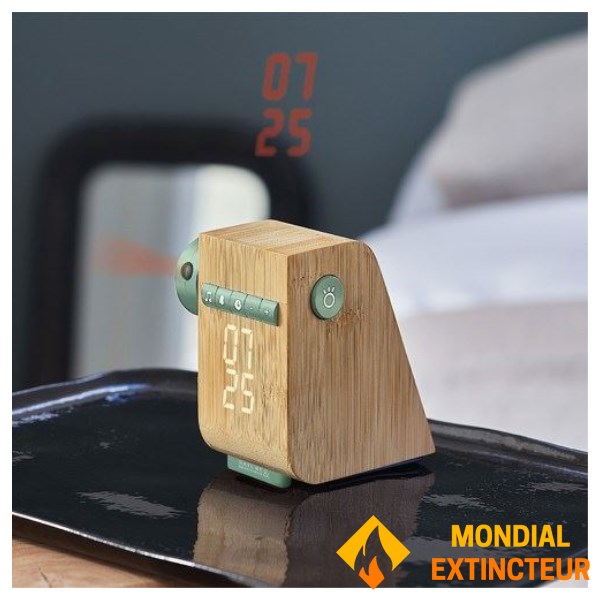 Nature et decouvertes - Réveil Chants d’oiseaux en bambou