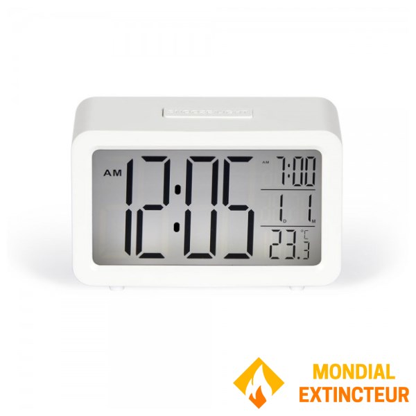 Livoo - Réveil numérique LED coloris Blanc