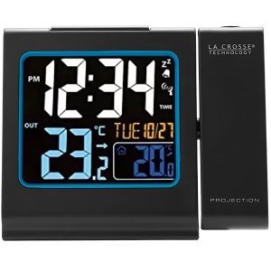 La Crosse Technology - Réveil Radio-Piloté avec projection