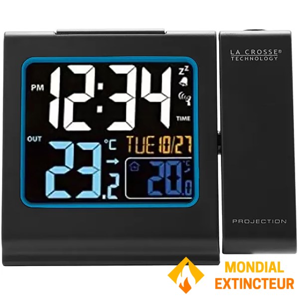 La Crosse Technology - Réveil Radio-Piloté avec projection