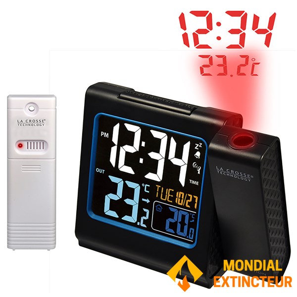 La Crosse Technology - Réveil Radio-Piloté avec projection