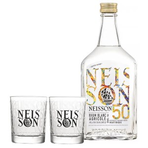LMDW - Rhum Coffret Ti-Punch blanc + 2 verres