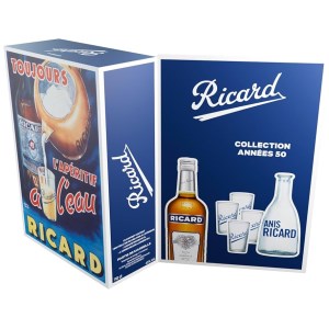 Ricard - Ricard Coffret Collection Années 50 - 70cl