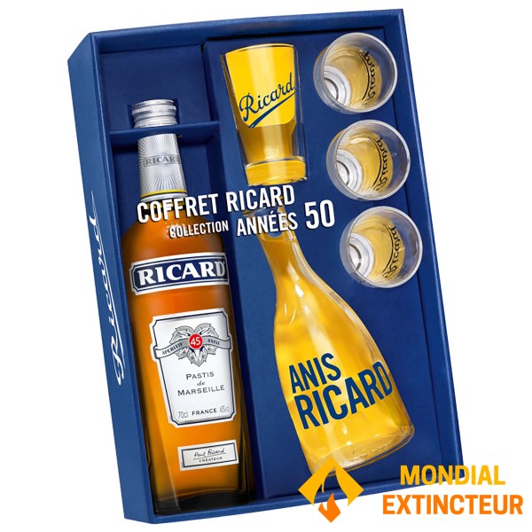 Ricard - Ricard Coffret Collection Années 50 - 70cl