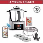 Magimix - Robot cuiseur multifonction Cook expert connect chrome
