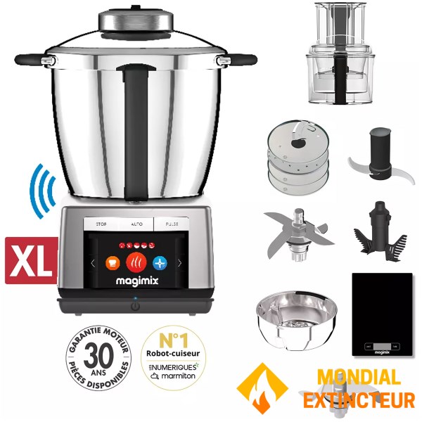 Magimix - Robot cuiseur multifonction Cook expert XL connect platine