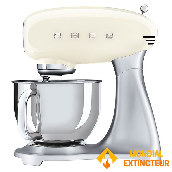 Smeg - Robot Cuisine sur socle 4,8 litres Années 50 - Crème