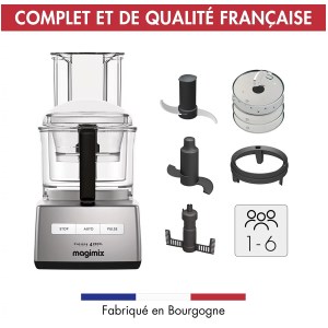 Magimix - Robot culinaire CS 4200 XL Chrome Mat