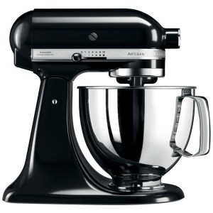 KitchenAid - Robot pâtissier Artisan 4.8L - noir onyx