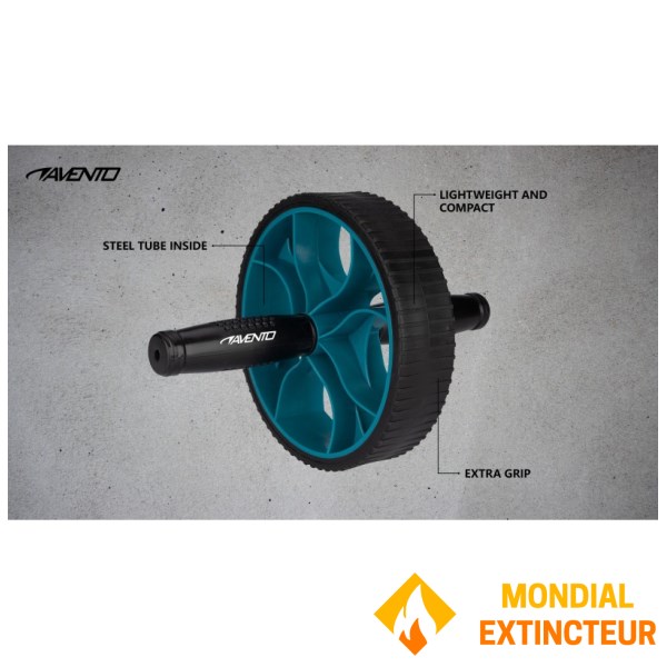 Avento - Roue abdominale POWER ROLLER 17 cm