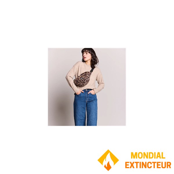 Nature et decouvertes - Sac banane Olivia léopard