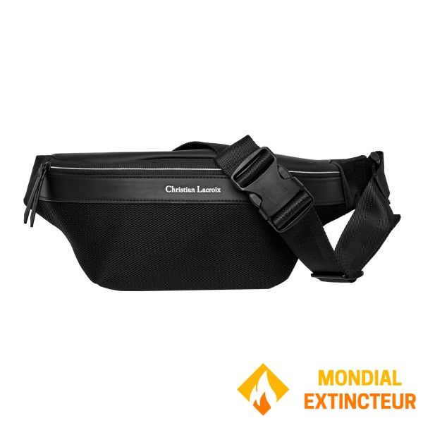 Christian Lacroix - Sac banane Whiteline noir