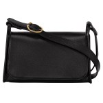 Longchamp - Sac bandoulière  Le Foulonné M noir
