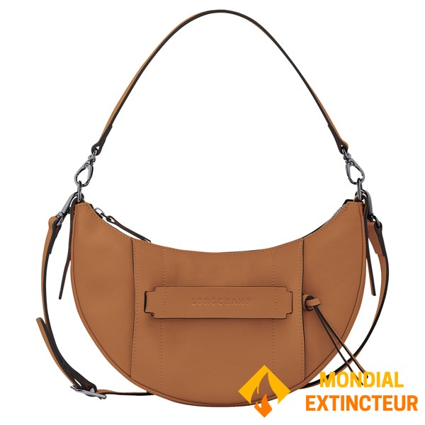 Longchamp - Sac bandoulière Longchamp 3D S naturel